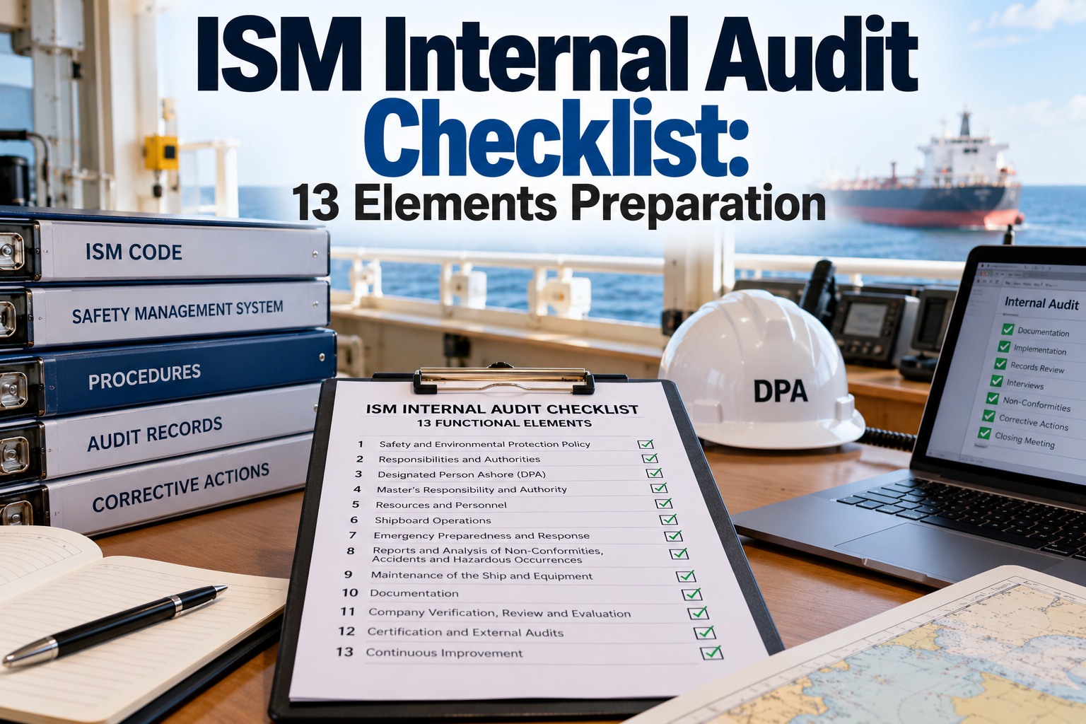 ism-internal-audit-checklist-13-elements-preparation