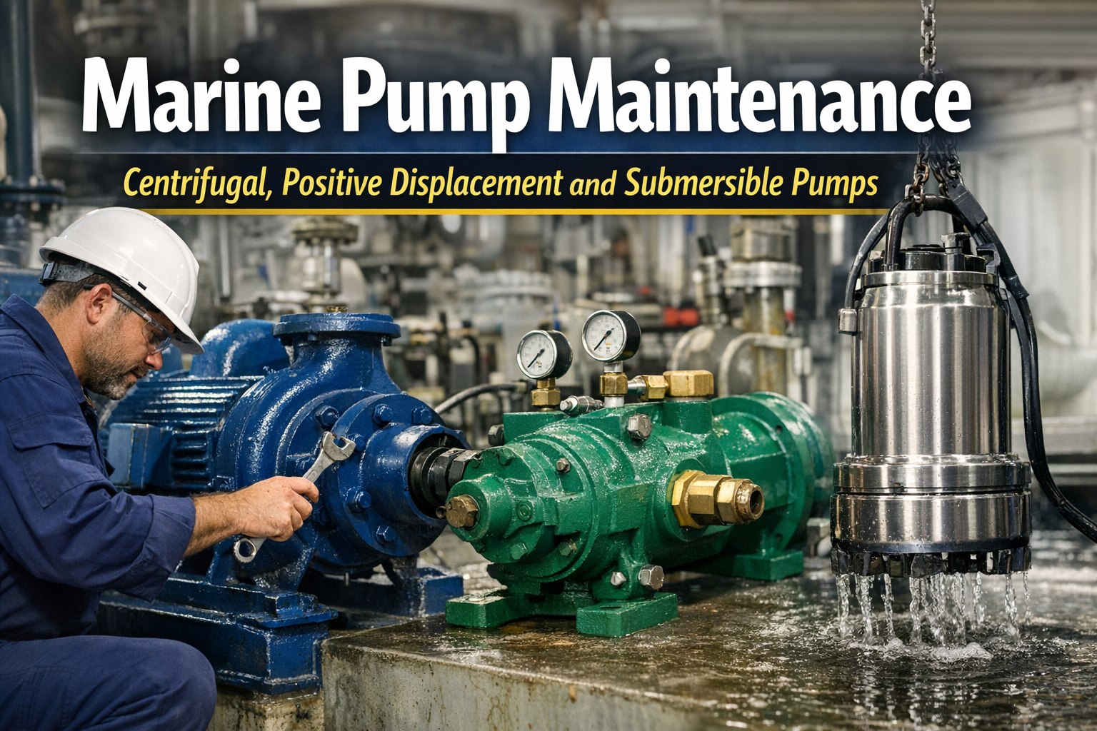 marine-pump-maintenance-centrifugal-positive-displacement
