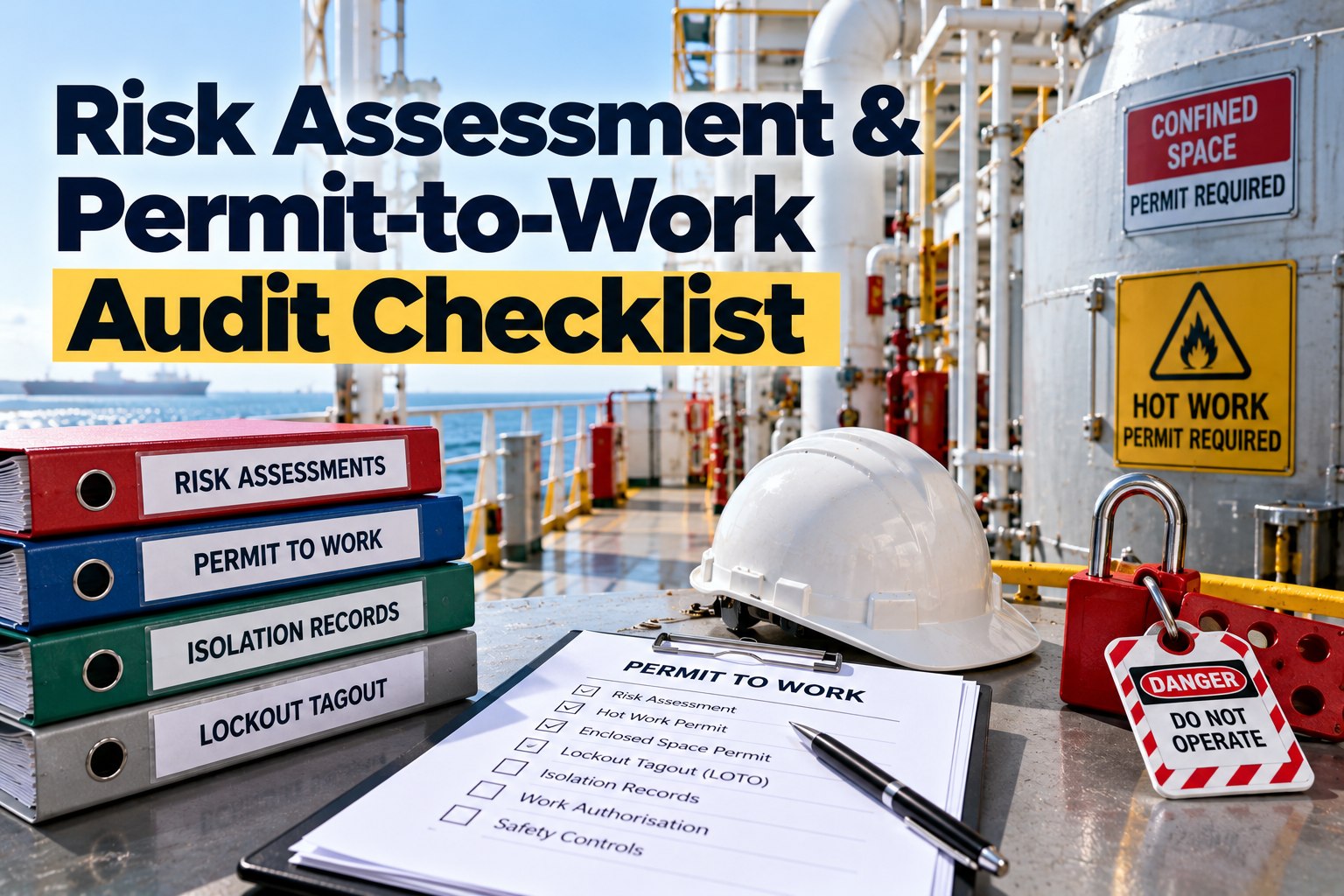 risk-assessment-audit-checklist-permit-to-work-preparation