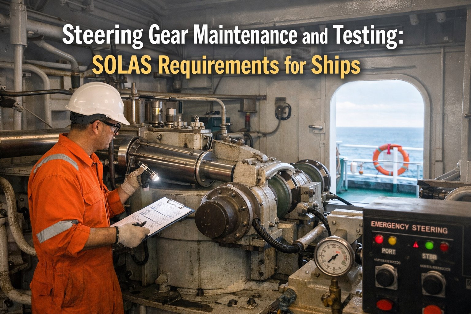 steering-gear-maintenance-testing-solas-requirements-ships
