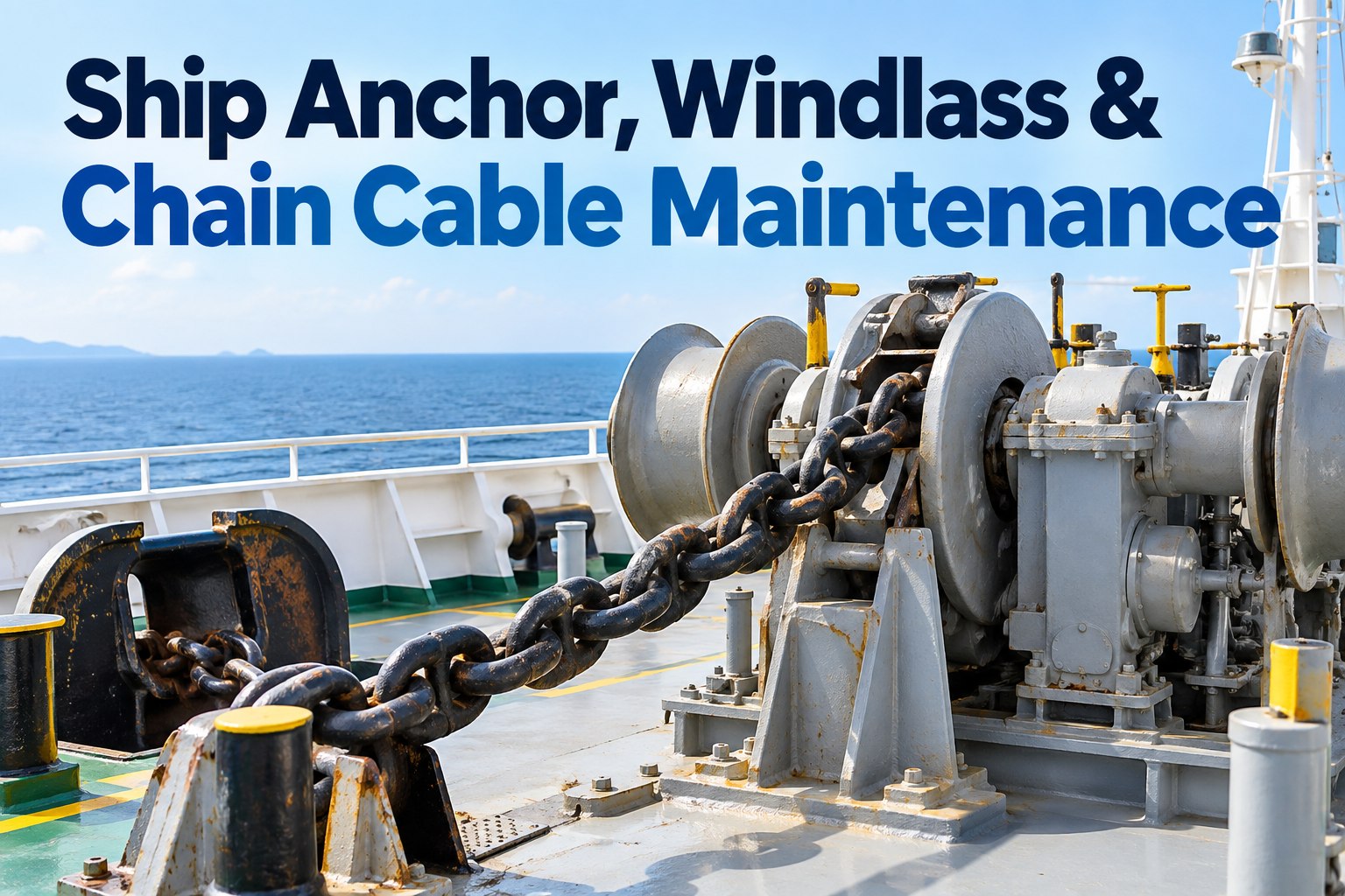 ship-anchor-windlass-chain-cable-maintenance-inspection