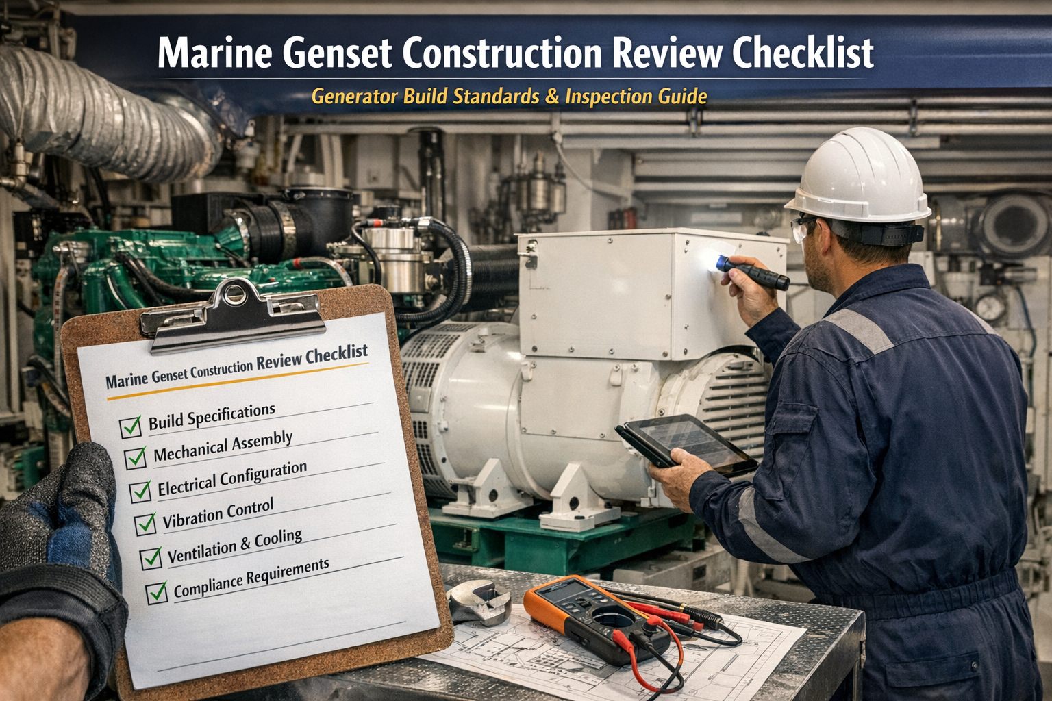 marine-genset-construction-review-checklist