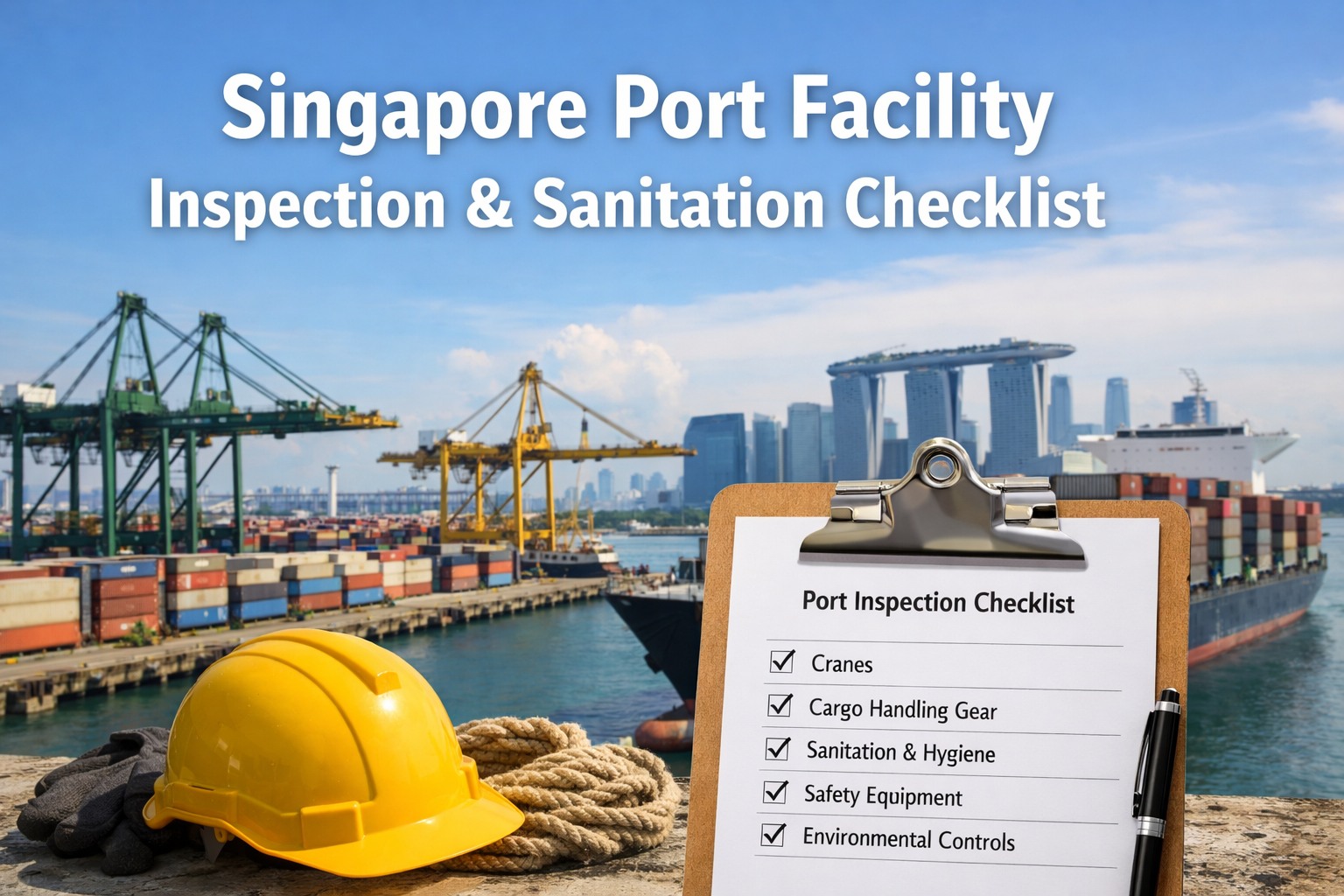 singapore-port-facility-inspection-sanitation-checklist